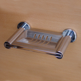Axus Streamline Soap Dish - Brushed Nickel PVD